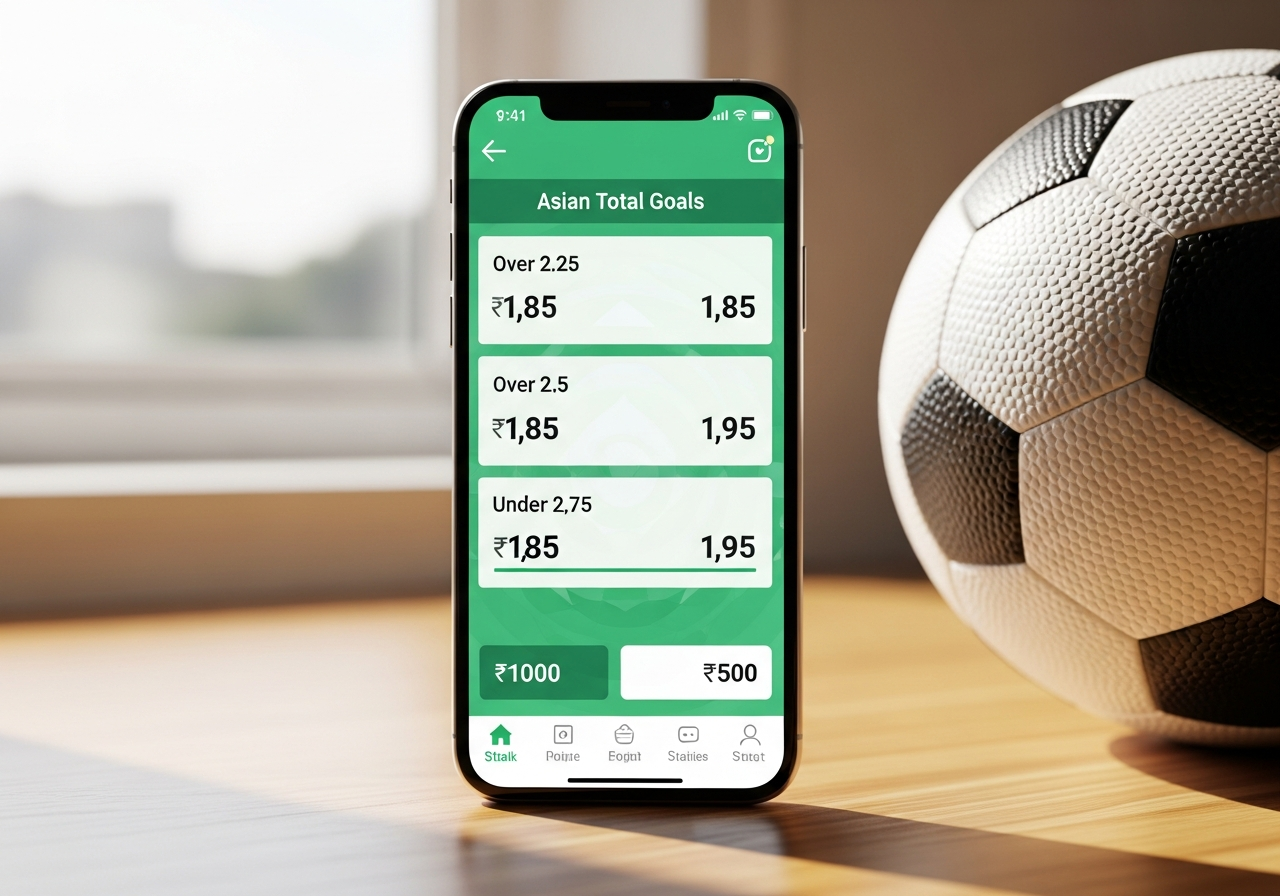 Asian Total Goals Markets Explained For Indian Football Fans